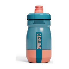 CAMELBAK Cyklistická fľaša na vodu - PODIUM 0,44L - modrá/oranžová