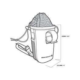 BLACKBURN Cyklistická taška - OUTPOST - čierna