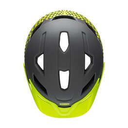 BELL Cyklistická prilba - SIDETRACK - šedá/žltá