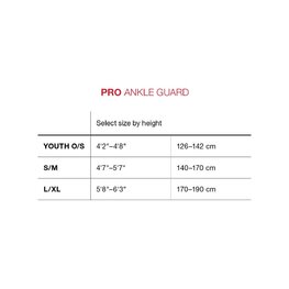 G-FORM chrániče na členky - PRO - čierna