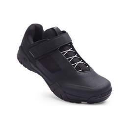 CRANKBROTHERS Cyklistické tretry - MALLET E SPEEDLACE - čierna/strieborná