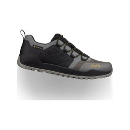 FIZIK Cyklistické tretry - ERGOLACE X2 GTX FLAT - šedá/čierna