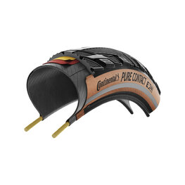 CONTINENTAL PURE CONTACT 28x2.00 - čierna/hnedá