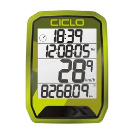 CICLOSPORT tachometer - PROTOS 113 - zelená