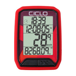 CICLOSPORT tachometer - PROTOS 213 - červená