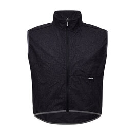 SANTINI Cyklistická vesta - HIGH VIS - čierna