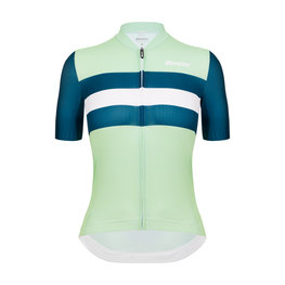 SANTINI Cyklistický dres s krátkym rukávom - ECO SLEEK NEW BENGAL - svetlo zelená/zelená