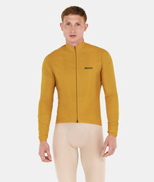 SANTINI Cyklistická vetruodolná bunda - RTR WIND - žltá