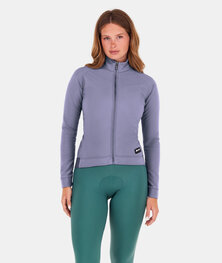 SANTINI Cyklistická zateplená bunda - RTR - svetlo modrá