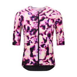 SANTINI Cyklistický dres s krátkym rukávom - UNICO COLORE - ružová/béžová
