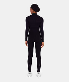 SANTINI Cyklistické nohavice dlhé bez trakov - RTR - čierna