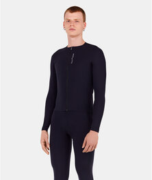 SANTINI Cyklistický dres s dlhým rukávom letný - UNICO - čierna