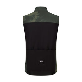 SANTINI Cyklistická vesta - ALPHA INSULATED - zelená