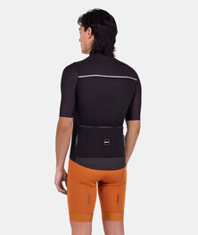 SANTINI Cyklistická vesta - RTR WIND - čierna