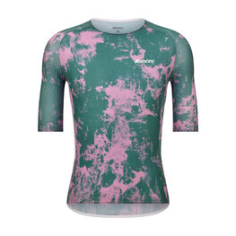 SANTINI Cyklistický dres s krátkym rukávom - SUPER LITE - ružová