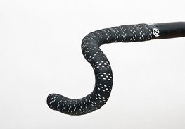 BIKERIBBON omotávky - DROPS - biela/čierna