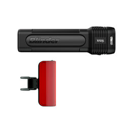 KNOG set svetiel - BLINDER PRO 1300/COBBER MID - čierna