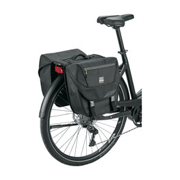 SKS kapsička na bicykel - DOUBLE BAG PANNIER CLASSIC - čierna
