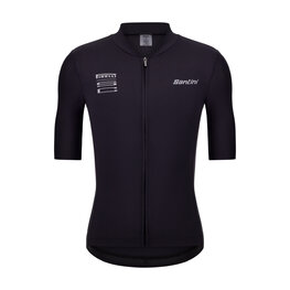SANTINI Cyklistický dres s krátkym rukávom - PIRELLI - čierna