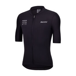 SANTINI Cyklistický dres s krátkym rukávom - PIRELLI - čierna