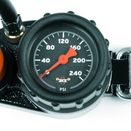 SKS Cyklistické príslušenstvo - RENNKOMPRESSOR MULTIVAVE - oranžová/čierna