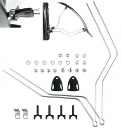 SKS náhradný diel - FRONT WHEEL STAY KIT - strieborná