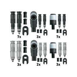 SKS príslušenstvo k pumpe - CLIKVALVE STARTERKIT - čierna