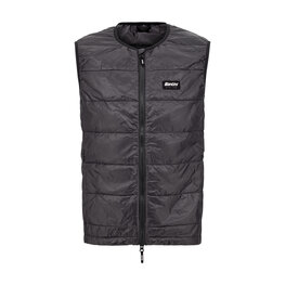 SANTINI Cyklistická vesta - PUFF - čierna