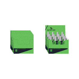 SYNCROS CO2 pumpa/bombička - CO2 12x38 g - strieborná