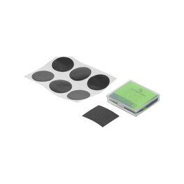 SYNCROS záplata - PATCH 6x25 mm - čierna