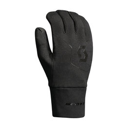 SCOTT Cyklistické rukavice dlhoprsté - LINER - čierna