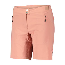 SCOTT Cyklistické nohavice krátke bez trakov - ENDURANCE LS/FIT W/PAD W - ružová