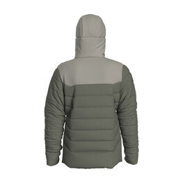 SCOTT Cyklistická zateplená bunda - INSULOFT WARM - biela/šedá