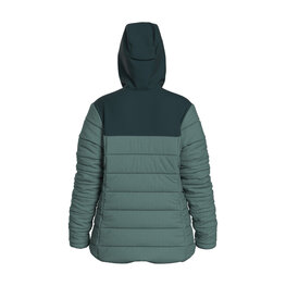 SCOTT Cyklistická zateplená bunda - INSULOFT WARM W - zelená