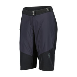 SCOTT Cyklistické nohavice krátke bez trakov - TRAIL STORM INSULOFT AL W - čierna