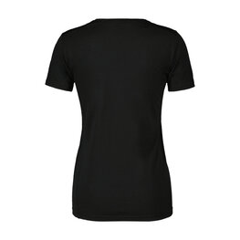 SCOTT Cyklistické tričko s krátkym rukávom - TEE COMMUTER MERINO W - čierna