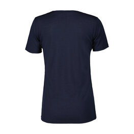 SCOTT Cyklistické tričko s krátkym rukávom - TEE COMMUTER MERINO W - modrá