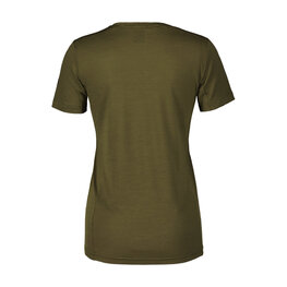 SCOTT Cyklistické tričko s krátkym rukávom - TEE COMMUTER MERINO W - zelená