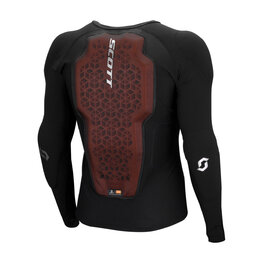 SCOTT chránič na chrbát a hrudník - SOFTCON HYBRID PRO - čierna