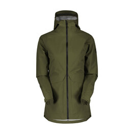 SCOTT vodeodolná bunda - TECH COAT 3L W - zelená