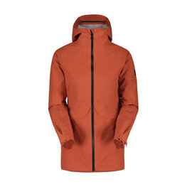 SCOTT vodeodolná bunda - TECH COAT 3L W - červená