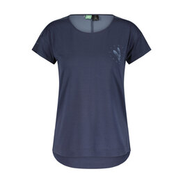 SCOTT Cyklistické tričko s krátkym rukávom - TRAIL FLOW DRI SS W - modrá
