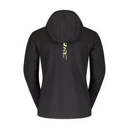 SCOTT Cyklistická zateplená bunda - RC RUN WARM - čierna/žltá