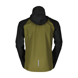 SCOTT Cyklistická vetruodolná bunda - WP JR - zelená/čierna