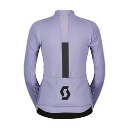 SCOTT Cyklistická vetruodolná bunda - RC PRO WARM GTX WS W - fialová/čierna