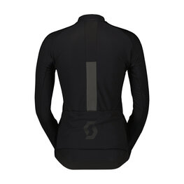 SCOTT Cyklistická vetruodolná bunda - RC PRO WARM HYBRID GTX WS W - čierna/fialová