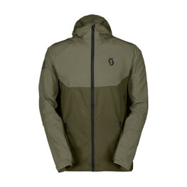 SCOTT Cyklistická vetruodolná bunda - EXPLORAIR LIGHT WB - zelená