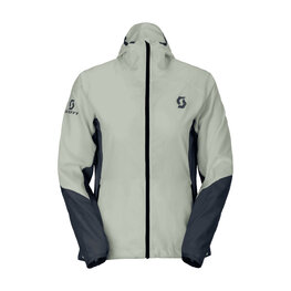 SCOTT Cyklistická vetruodolná bunda - EXPLORAIR LIGHT WB W - šedá/modrá