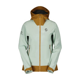 SCOTT vodeodolná bunda - DRYO PRO 2.5L W - zelená/hnedá