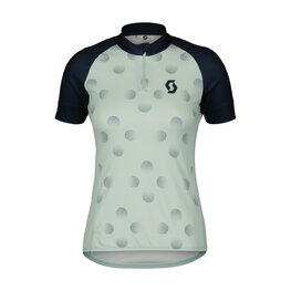 SCOTT Cyklistický dres s krátkym rukávom - ENDURANCE 30 - svetlo modrá